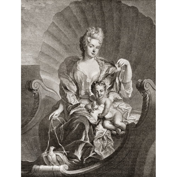 Anna Constantia von Brockdorff 1680 Poster Print Image 1