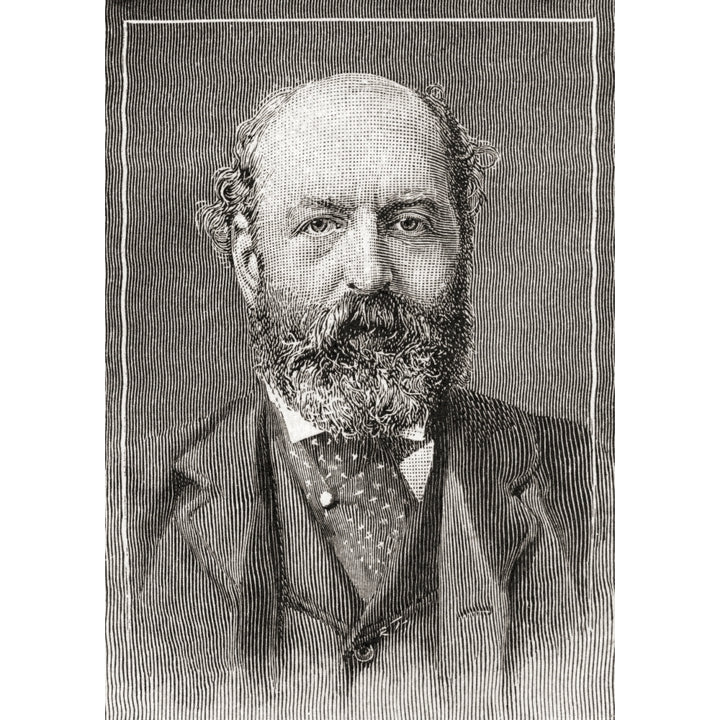 Nathan Mayer Rothschild 1st Baron Rothschild Baron de Rothschild 1840 Poster Print Image 1