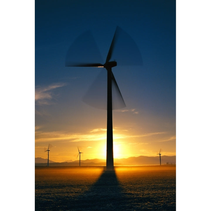 Wind Turbines Poster Print Image 2