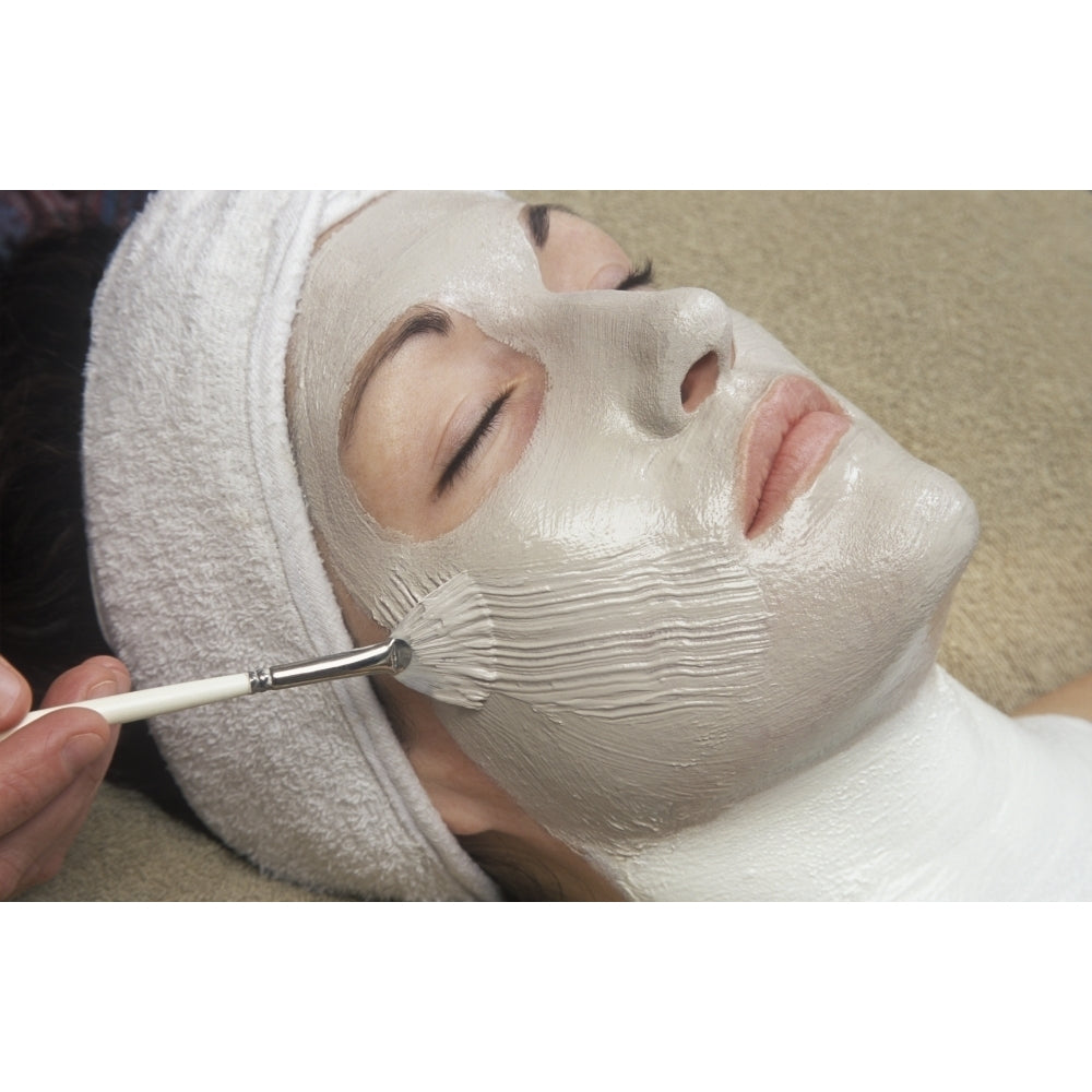 Woman Receiving A Spa Treatment Poster Print Image 2