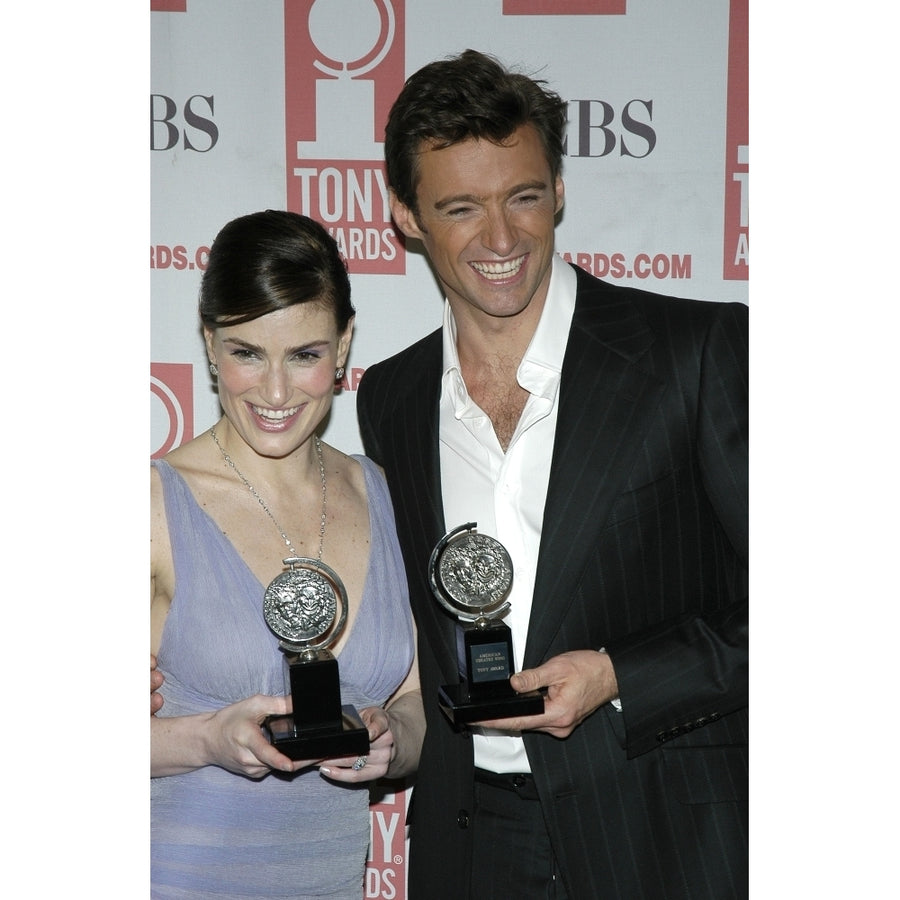 Idina Menzel And Hugh Jackman At 2004 Tony Awards York City June 6 2004 Image 1