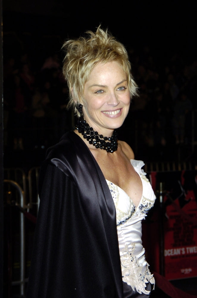 Sharon Stone At The Premiere Of OceanS Twelve In Los Angeles December 8 2004. (Photo By Michael GermanaEverett Image 1