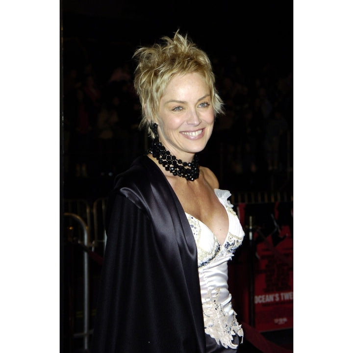 Sharon Stone At The Premiere Of OceanS Twelve In Los Angeles December 8 2004. (Photo By Michael GermanaEverett Image 2