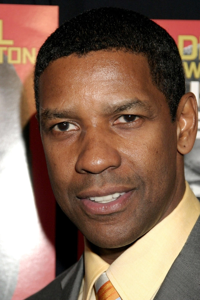 Denzel Washington At Arrivals For Opening Of Julius Caesar With Denzel Washington Belasco Theatre York Ny April Image 1