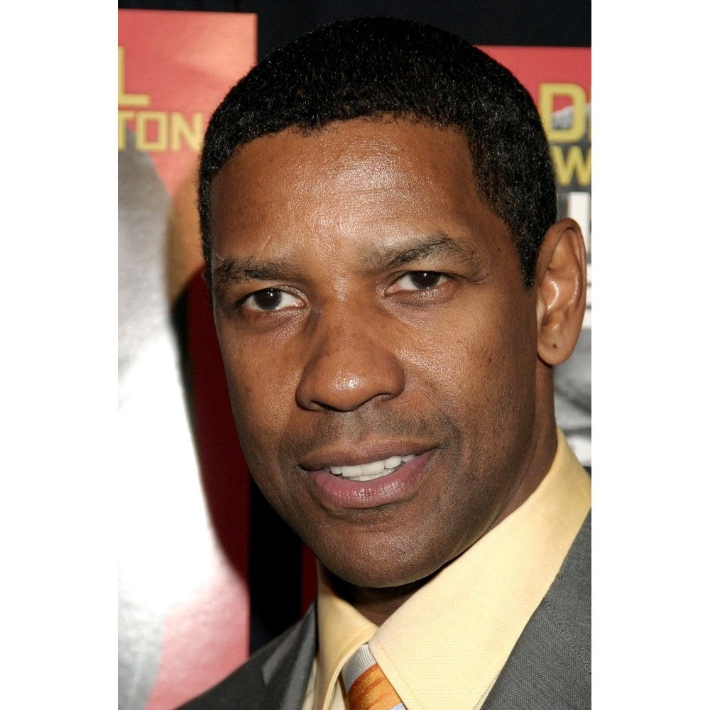 Denzel Washington At Arrivals For Opening Of Julius Caesar With Denzel Washington Belasco Theatre York Ny April Image 2