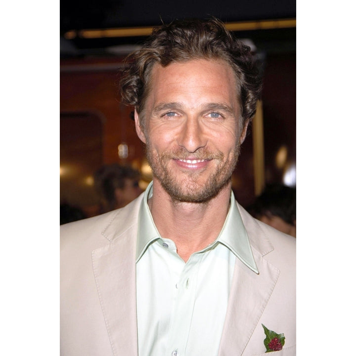 Matthew Mcconaughey At Arrivals For Sahara Premiere GraumanS Chinese Theatre Los Angeles Ca Monday April 04 2005. Image 2