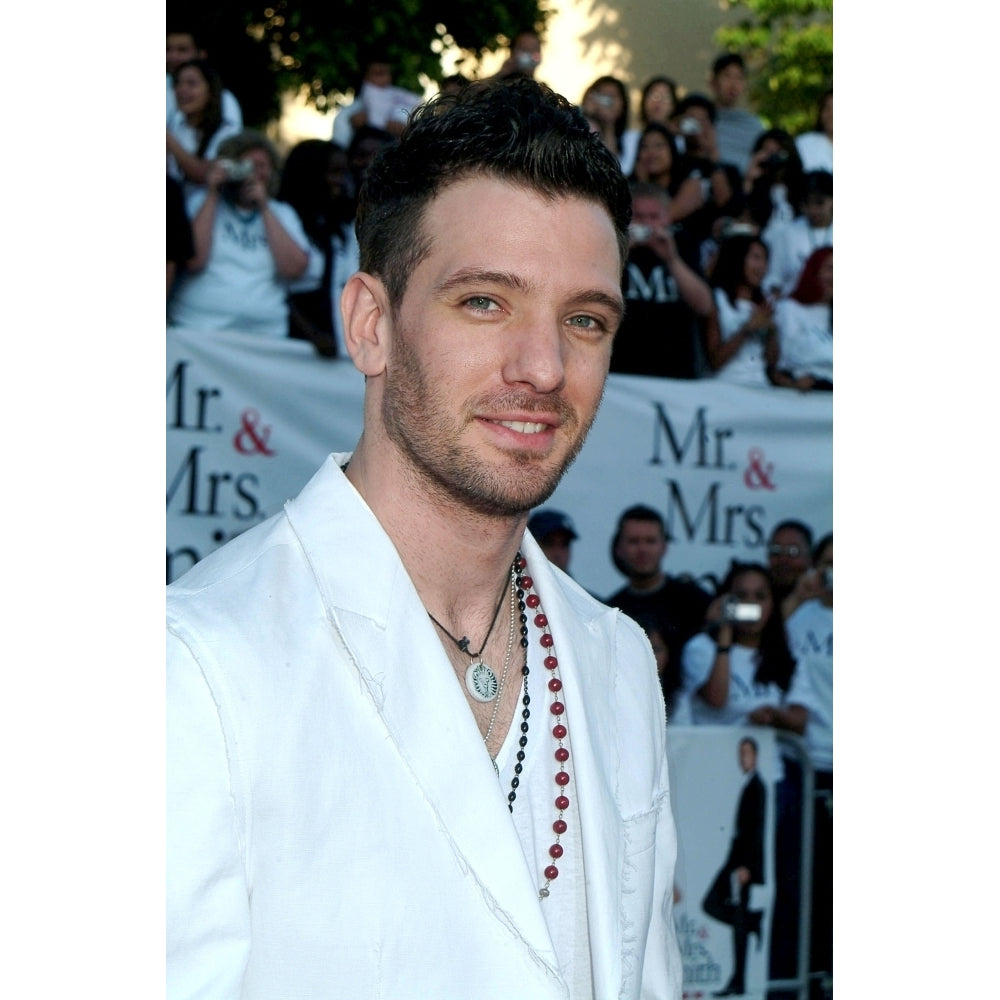 J.C. Chasez At Arrivals For Mr.and Mrs. Smith Premiere Mann Village Theater Los Angeles Ca June 07 2005. Photo By Image 1