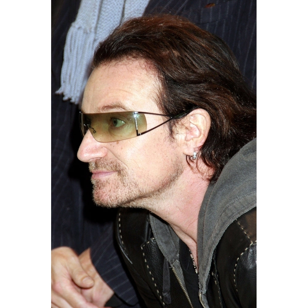 Bono At Arrivals For Anton Corbijn Photo Exhibition Celebrating 22 Years Of U2 Stellan Holm Gallery York Ny Image 2