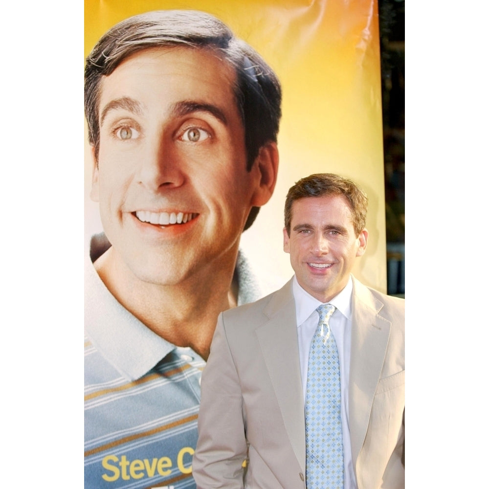 Steve Carell At Arrivals For The 40 Year-Old Virgin Premiere The Arclight Cinema Los Angeles Ca August 11 2005. Image 2