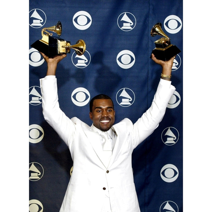 Kanye West In The Press Room For 47Th Annual Grammy Awards Staples Center Los Angeles Ca Sunday February 13 2005. Image 2