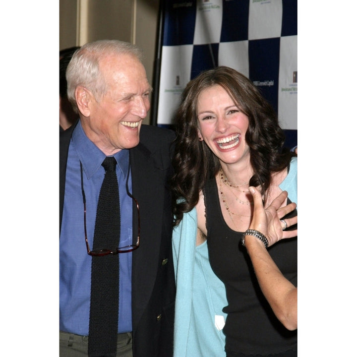 Paul Newman Julia Roberts At Arrivals For Stars In The Sky Hole In The Wall Benefit Avery Fisher Hall Lincoln Center Image 1