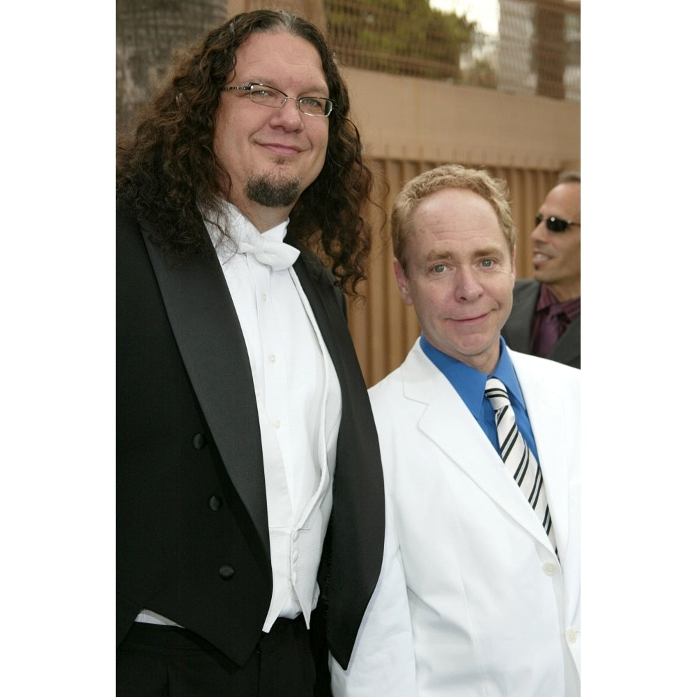 Penn And Teller At Arrivals For The Aristocrats Premiere The Egyptian Theatre Los Angeles Ca July 20 2005. Photo By Image 2