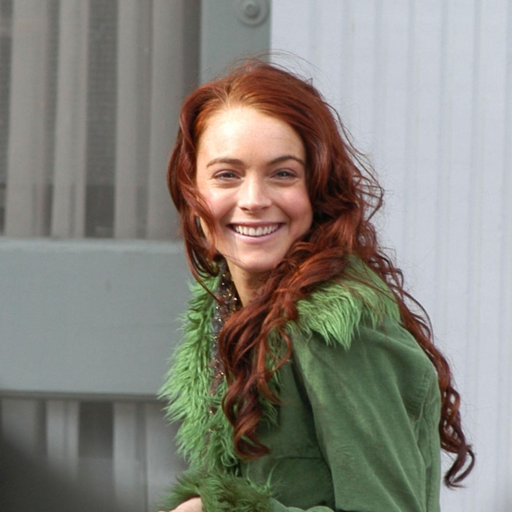 Lindsay Lohan On Location For Just My Luck Film Shoot Downtown Manhattan York Ny Tuesday March 29 2005. Photo Image 1