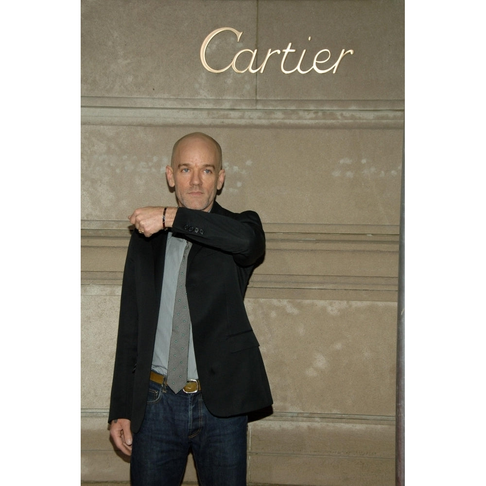 Michael Stipe At Arrivals For Cartier Declare Your Love Day Vip Cocktail Reception Cartier Store York Ny June Image 1