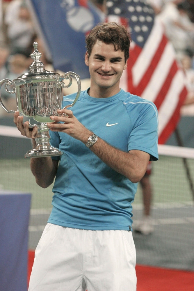 Roger Federer In Attendance For Us Open 2006 MenS Finals Usta National Tennis Center Flushing Meadows Ny September Image 1