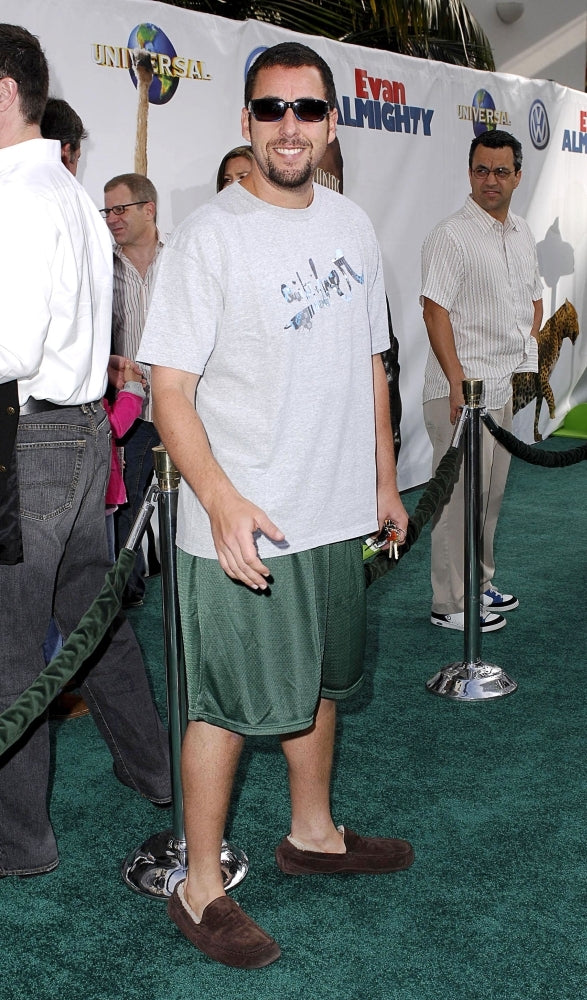 Adam Sandler At Arrivals For Los Angeles Premiere Of Evan Almighty Gibson Amphitheatre At Universal Studios Los Image 1