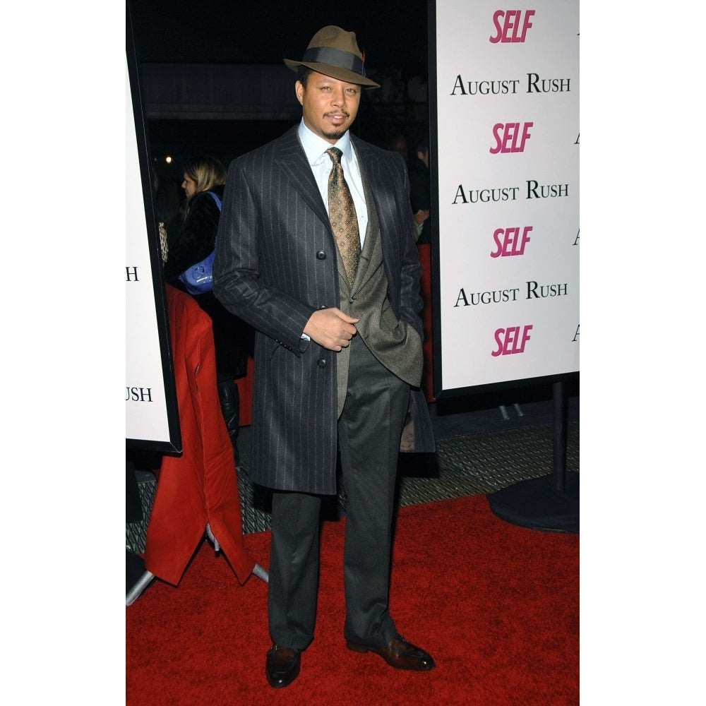 Terrance Howard At Arrivals For York Premiere Of August Rush Ziegfeld Theatre York Ny November 11 2007. Image 1