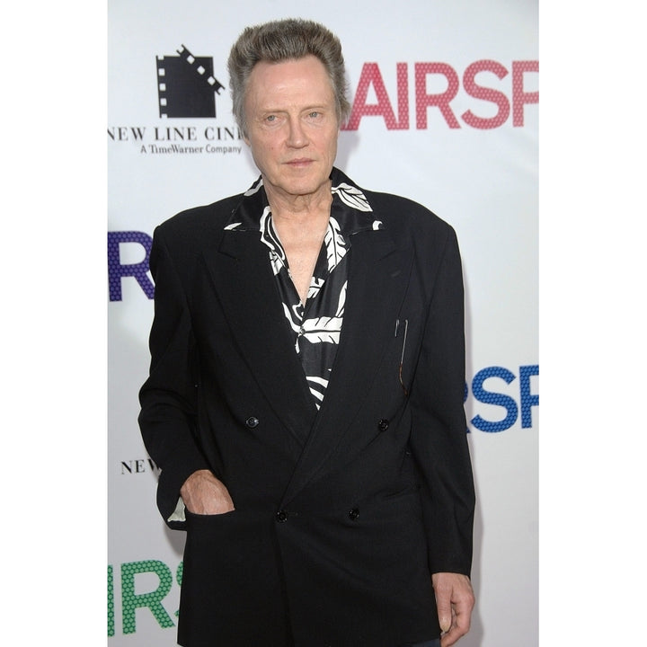 Christopher Walken At Arrivals For Ny Premiere Of Hairspray The Ziegfeld Theatre York Ny July 16 2007. Photo By Image 2