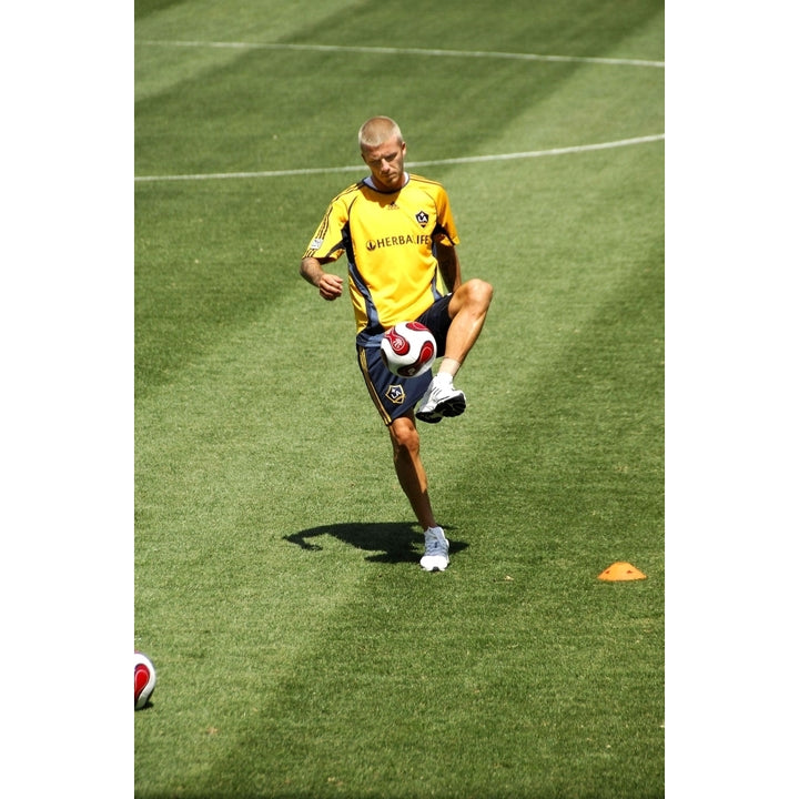 David Beckham On Location For La Galaxy Opening Training Session Home Depot Center Carson Ca July 16 2007. Photo By Image 2