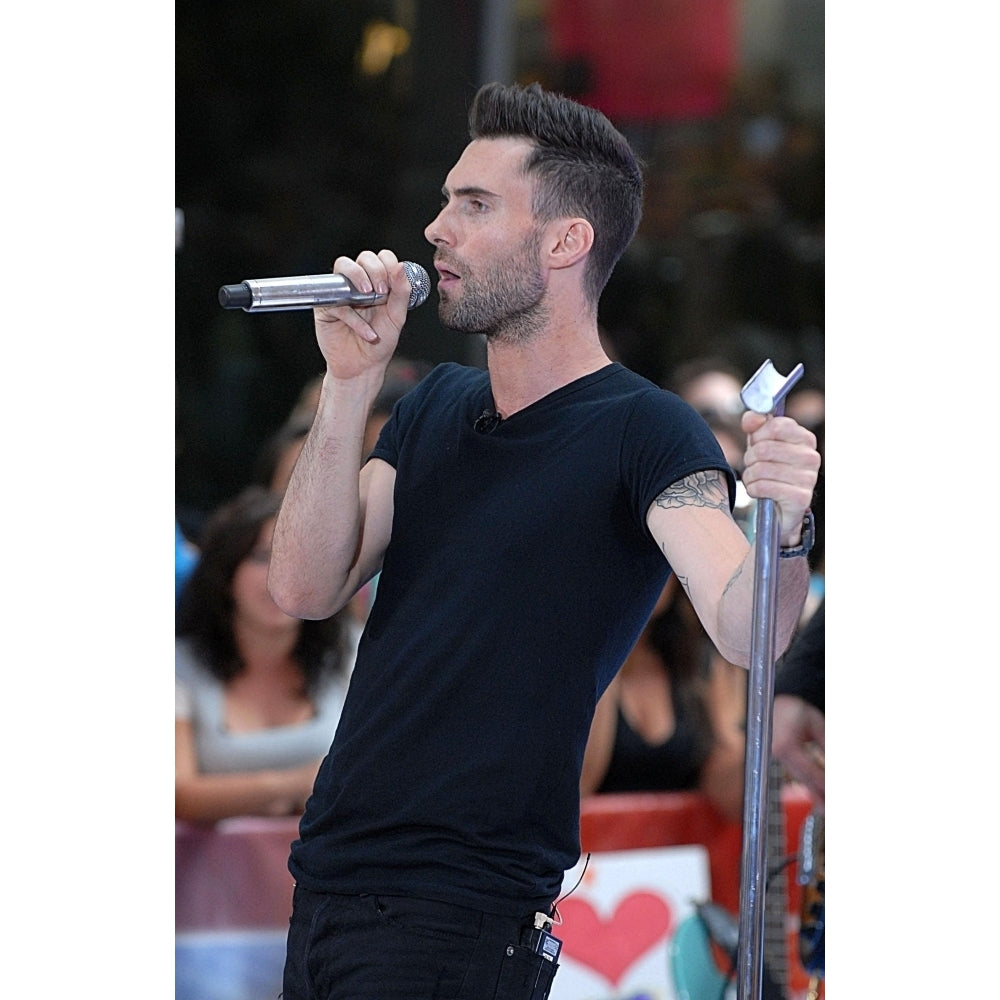 Adam Levine Of Maroon 5 On Stage For Nbc Today Show Concert With Maroon 5 Rockefeller Center York Ny August 17 Image 2