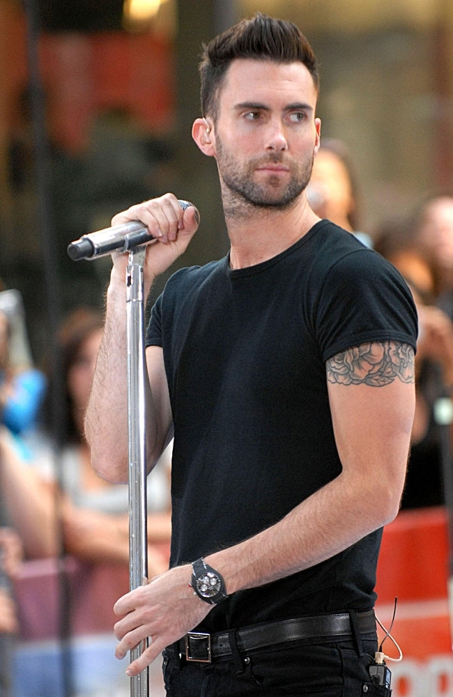 Adam Levine Of Maroon 5 On Stage For Nbc Today Show Concert With Maroon 5 Rockefeller Center York Ny August 17 Image 1