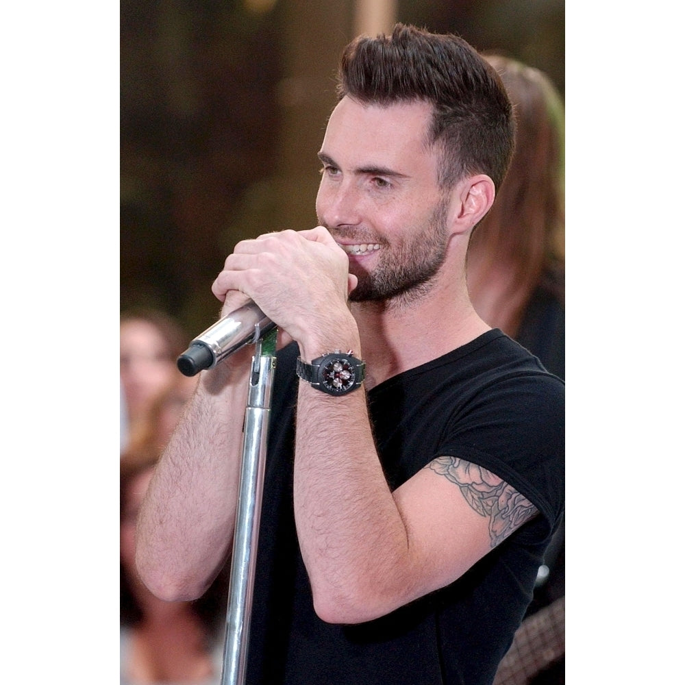 Maroon 5 Adam Levine On Stage For Nbc Today Show Concert With Maroon 5 Rockefeller Center York Ny August 17 Image 1