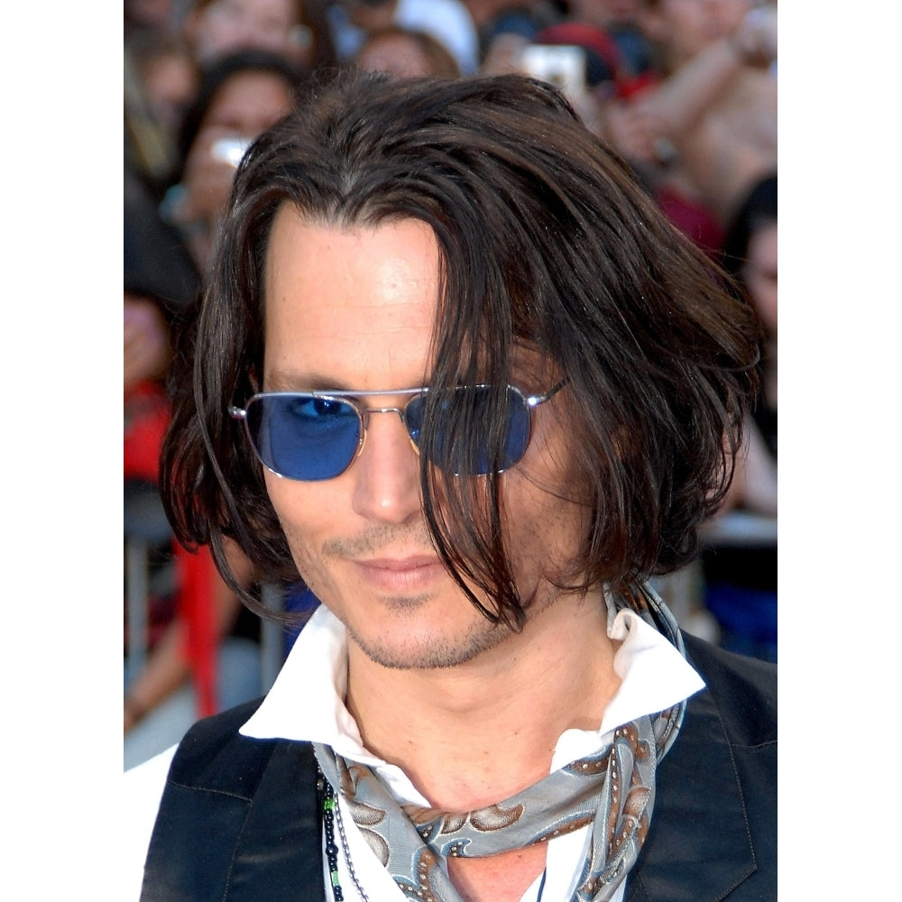 Johnny Depp At Arrivals For Pirates Of The Caribbean: At World_s End Premiere Photo Print Image 2