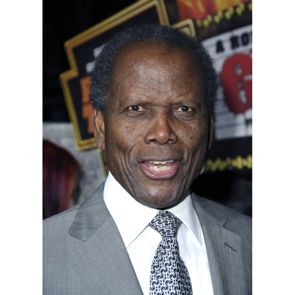 Sidney Poitier At Arrivals For Grindhouse Los Angeles Premiere Orpheum Theatre Los Angeles Ca March 26 2007. Photo Image 2