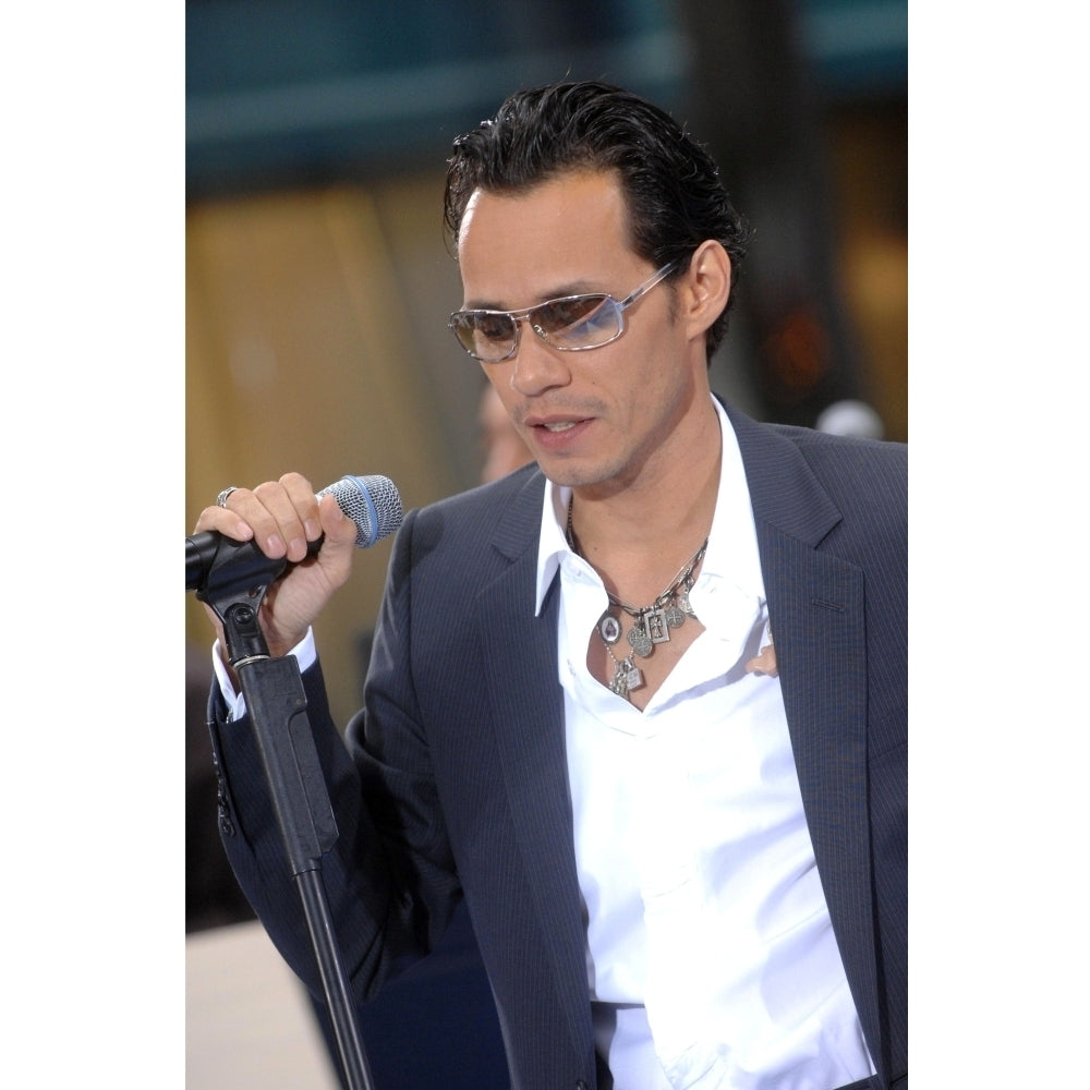 Marc Anthony On Stage For Nbc Today Show Concert With Marc Anthony Rockefeller Center York Ny July 27 2007. Image 2