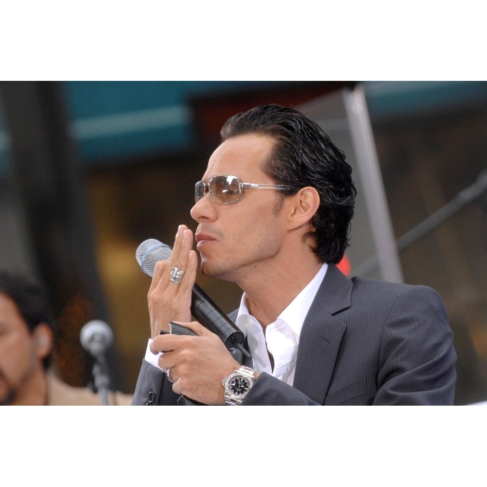 Marc Anthony On Stage For Nbc Today Show Concert With Marc Anthony Rockefeller Center York Ny July 27 2007. Image 2