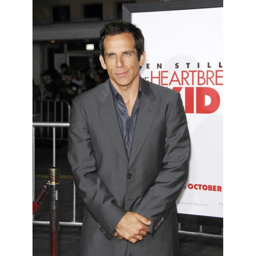 Ben Stiller At Arrivals For Premiere Of The Heartbreak Kid MannS Village Theatre Los Angeles Ca September 27 2007. Image 1