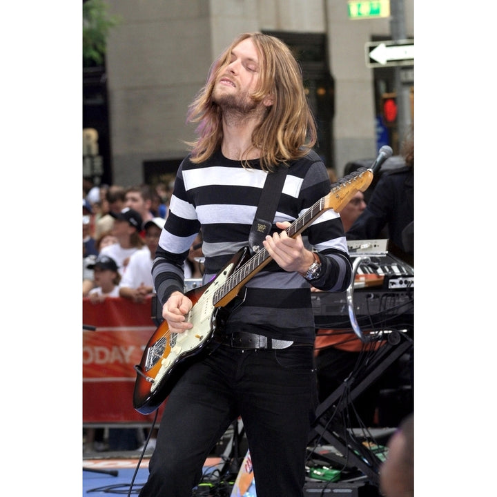 James Valentine On Stage For Nbc Today Show Concert With Maroon 5 Rockefeller Center York Ny May 28 2007. Photo Image 1