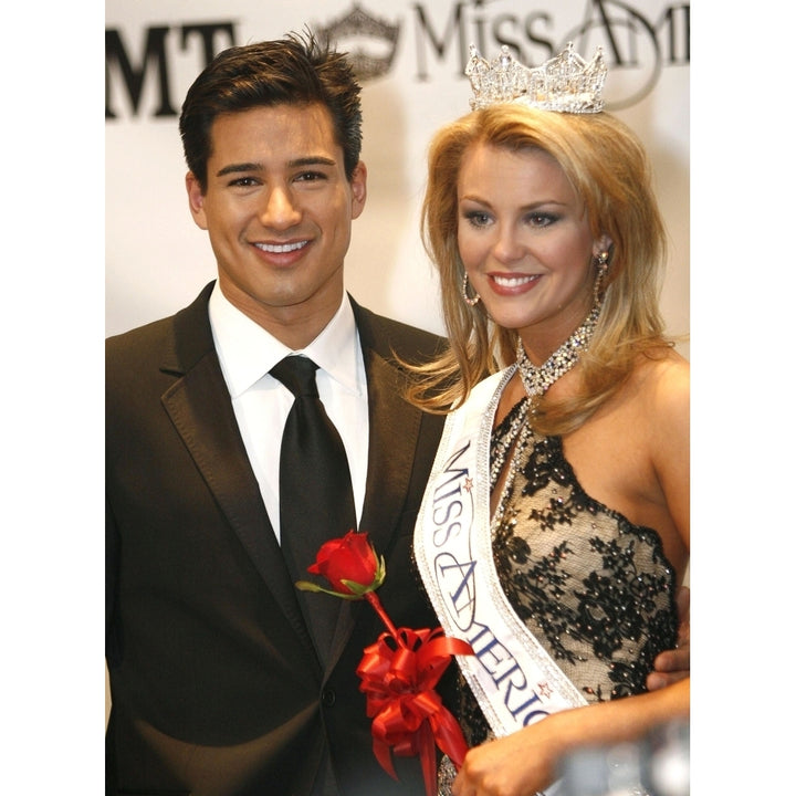 Mario Lopez Lauren Nelson Inside For Miss America Pageant 2007 Aladdin Resort and Casino Las Vegas Nv January 29 Image 2