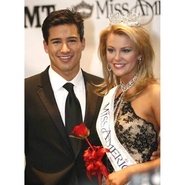 Mario Lopez Lauren Nelson Inside For Miss America Pageant 2007 Aladdin Resort and Casino Las Vegas Nv January 29 Image 1