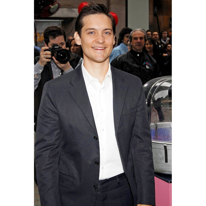 Tobey Maguire At Talk Show Appearance For Spider-Man Week In Nyc Kicks Off On Nbc Today Show Rockefeller Center Image 1