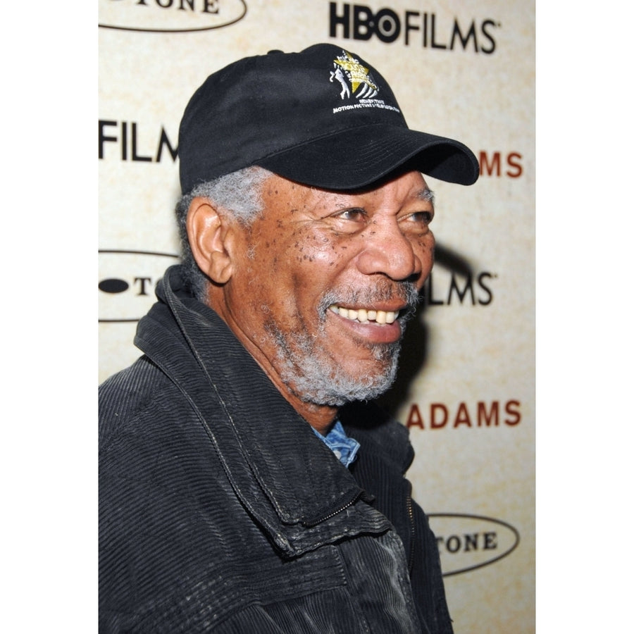 Morgan Freeman At Arrivals For John Adams Premiere The Museum Of Modern Art York Ny March 03 2008. Photo Image 1