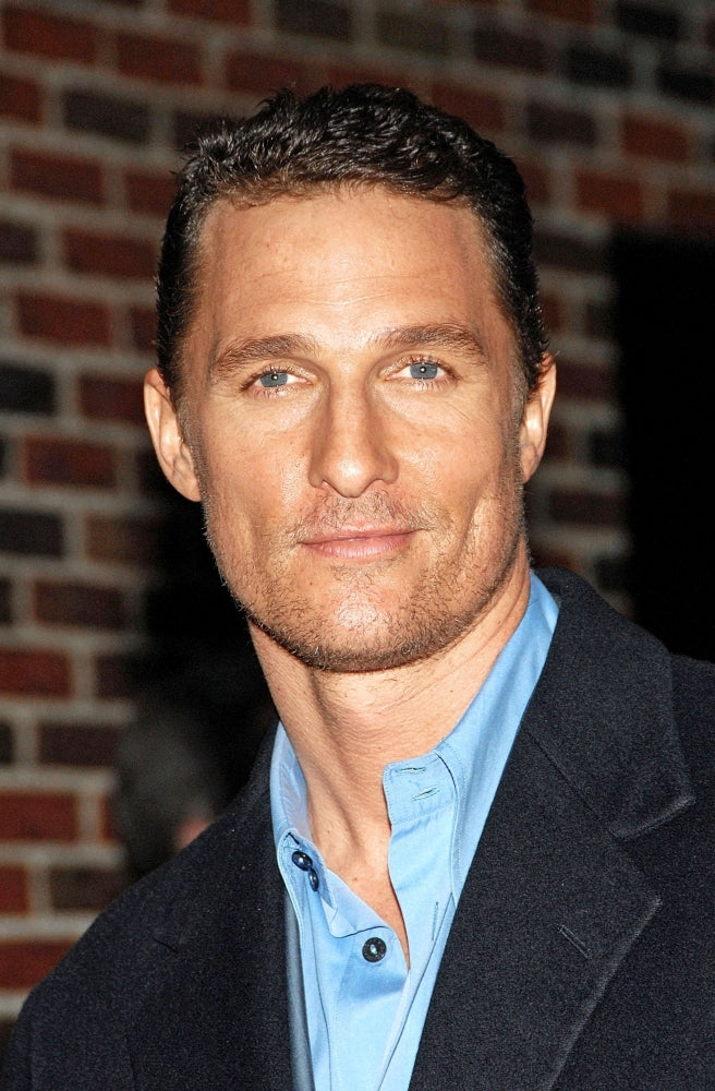 Matthew Mcconaughey At Talk Show Appearance For Mon - Late Show With David Letterman Photo Print Image 1