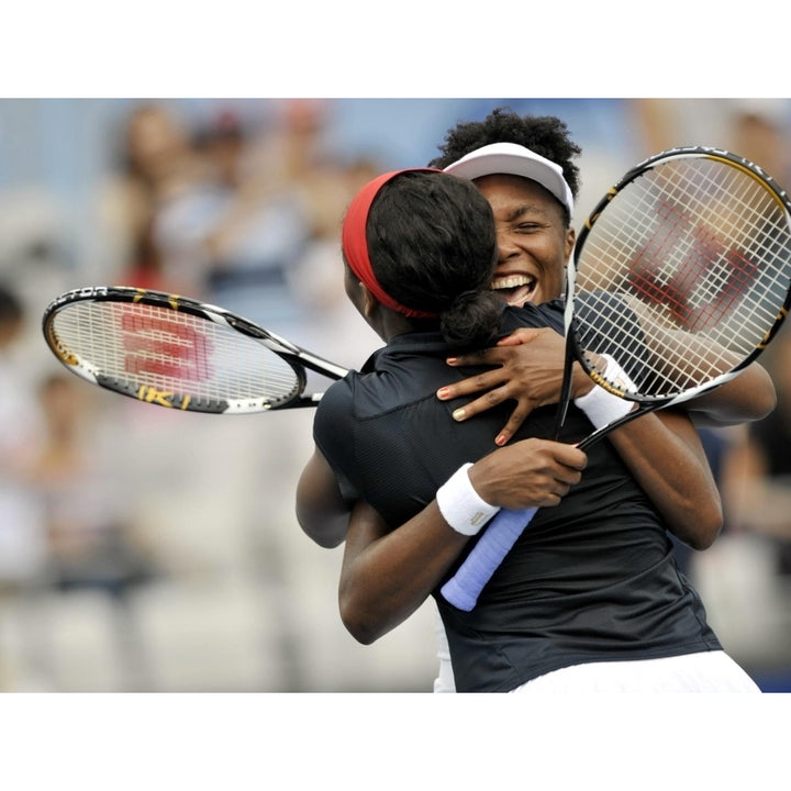 Aug 17 2008 Beijing China UsaS Serena Williams And Venus Williams 20 SpainS Virginia Ruano Pascual And Anabel Image 2