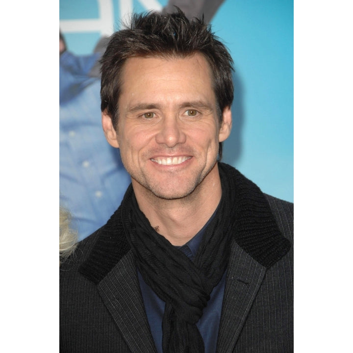 Jim Carrey At Arrivals For Los Angeles Premiere Of Yes Man Photo Print Image 2