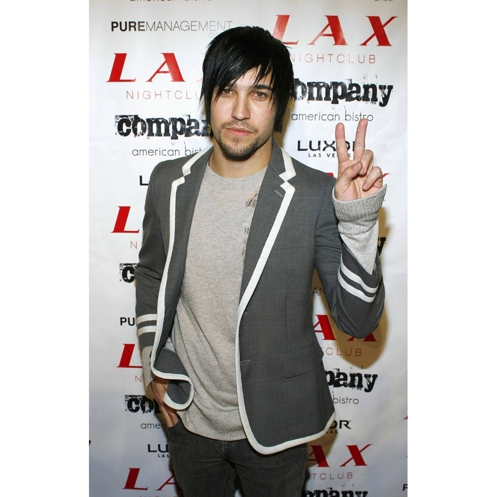 Pete Wentz At Arrivals For Ashlee Simpson Performs Single Outta My Head Lax Nightclub At Luxor Hotel and Casino Image 2