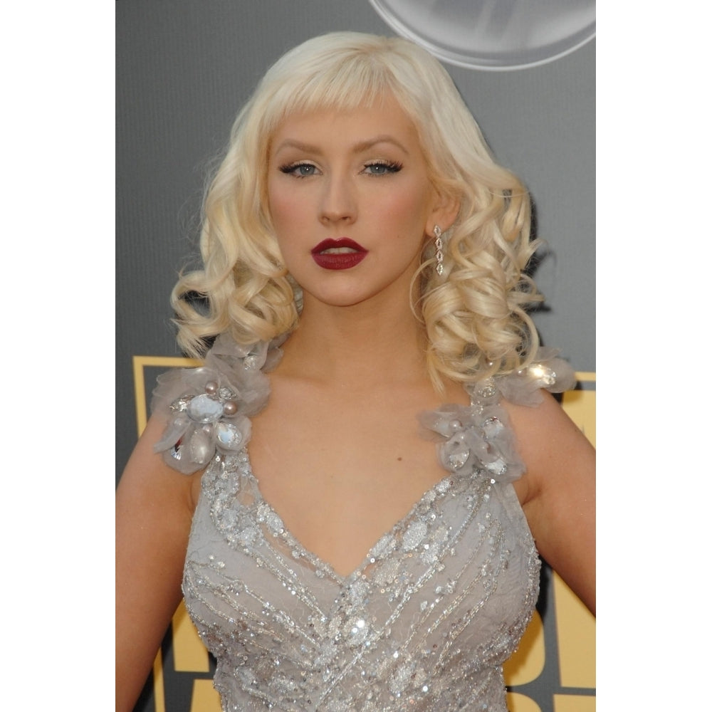 Christina Aguilera At Arrivals For 2008 American Music Awards - Arrivals Nokia Theatre La Image 1