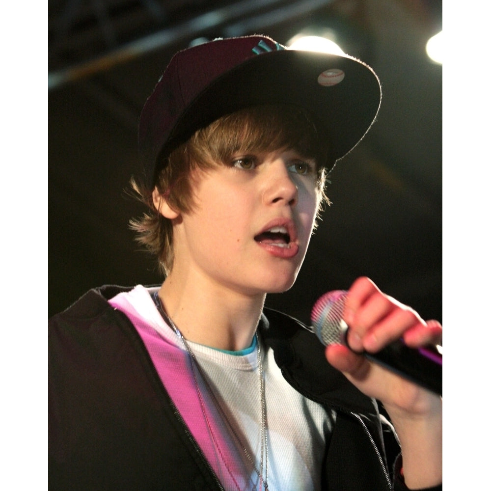 Justin Bieber At A Public Appearance For Justin Bieber Launches Debut Album My World With Concert Citadel Outlets Los Image 1