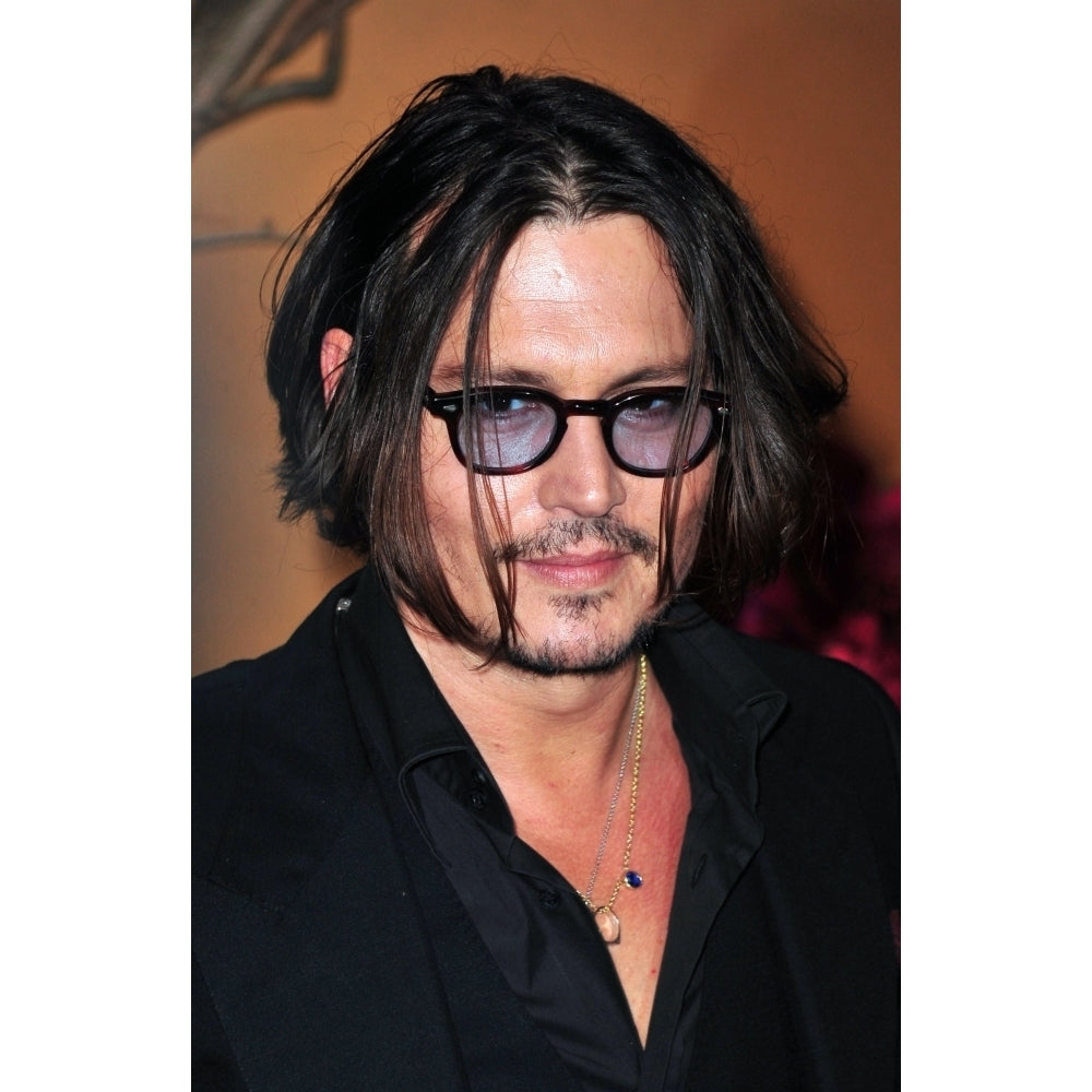 Johnny Depp At Arrivals For The Museum Of Modern Art Film Benefit: A Tribute To Tim Burton Photo Print Image 1