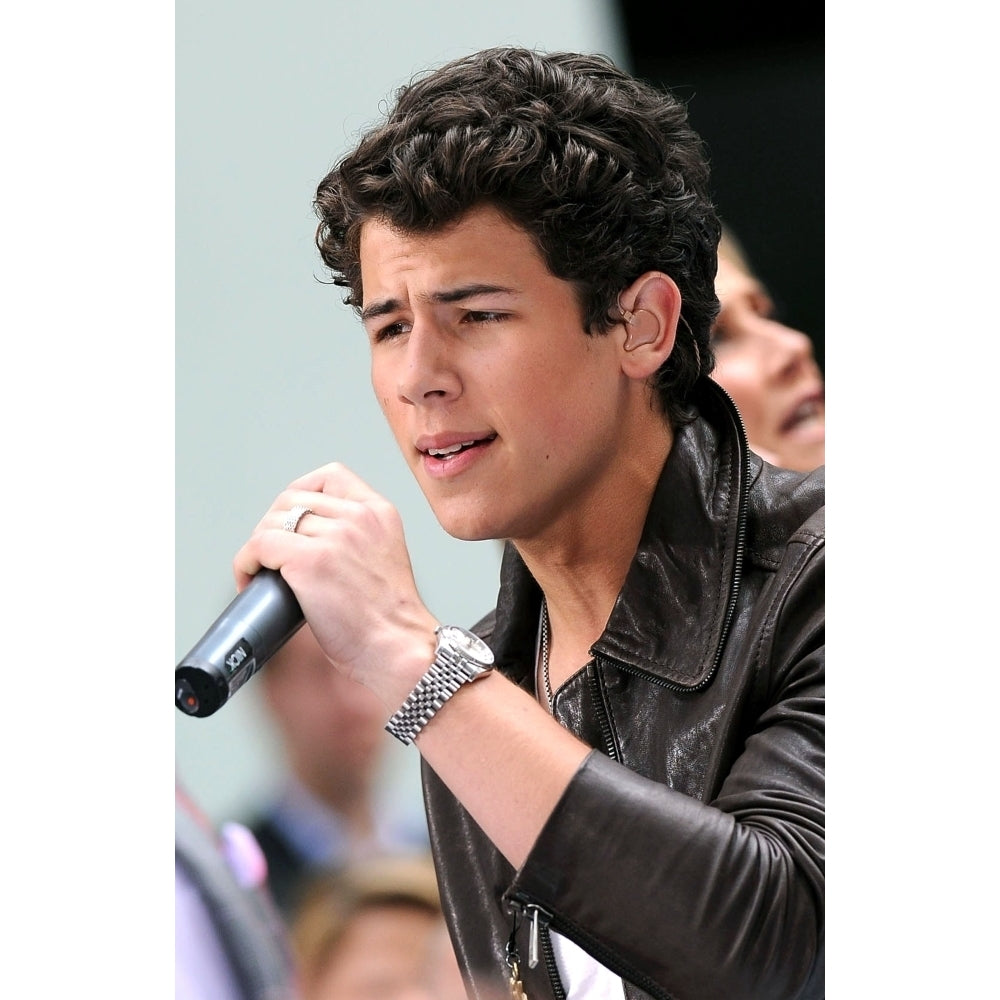 Nick Jonas At Talk Show Appearance For Nbc Today Show Concert With The Jonas Brothers Rockefeller Plaza York Ny Image 2