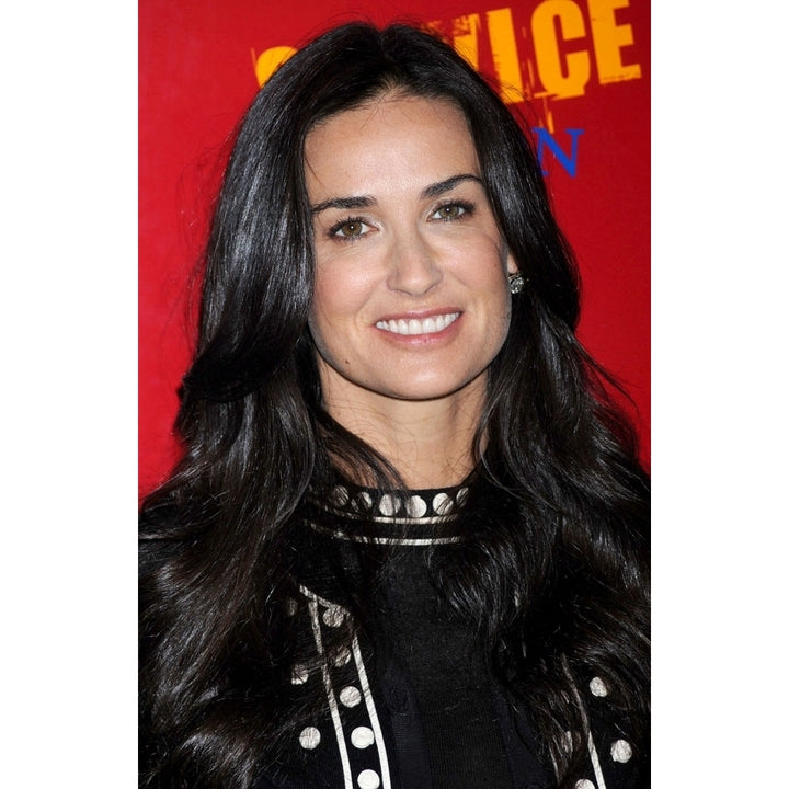 Demi Moore At Arrivals For Partnership Announcement Of Cartier With Servicenation Photo Print Image 1