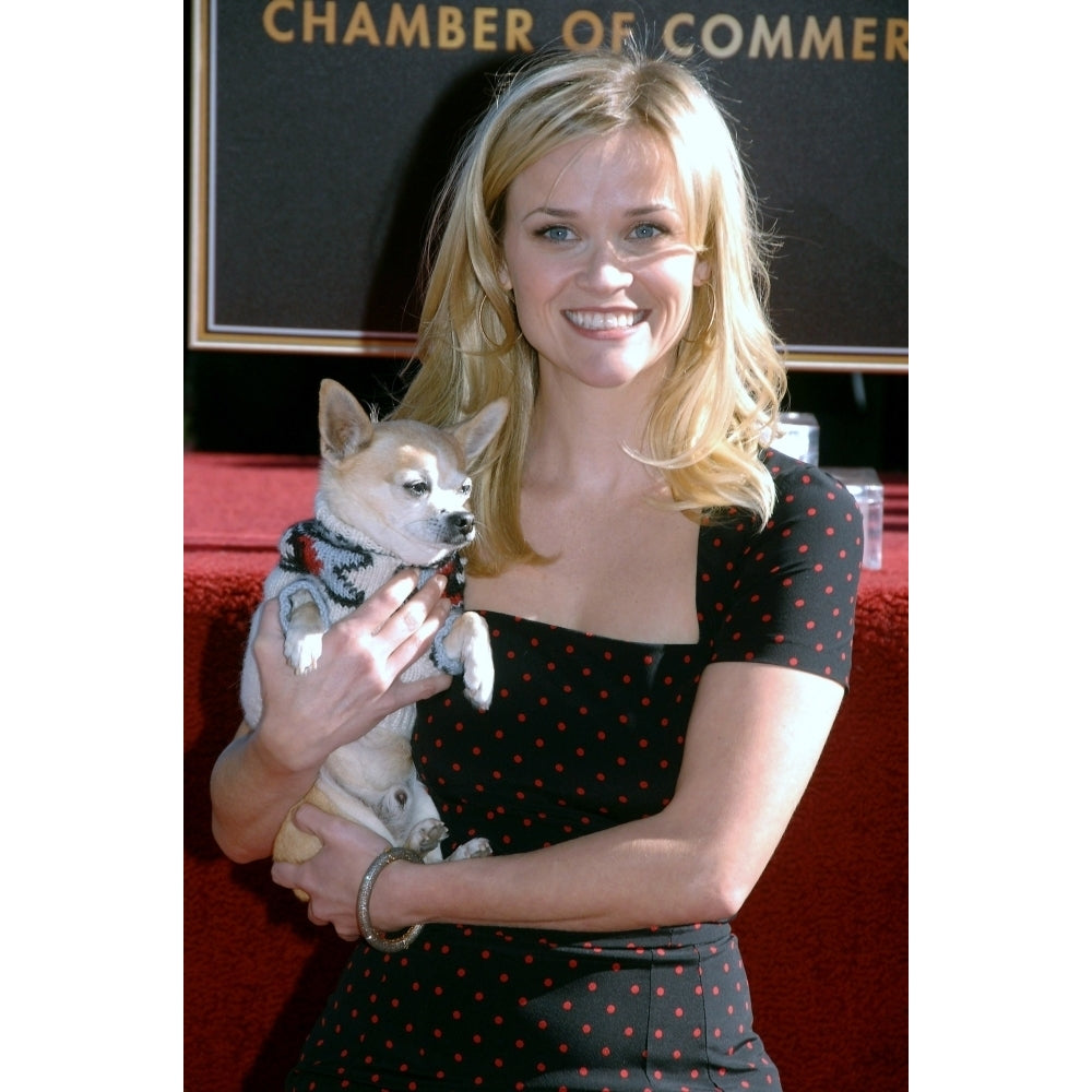 Reese Witherspoon At The Induction Ceremony For Star On The Hollywood Walk Of Fame Ceremony For Reese Witherspoon Image 2