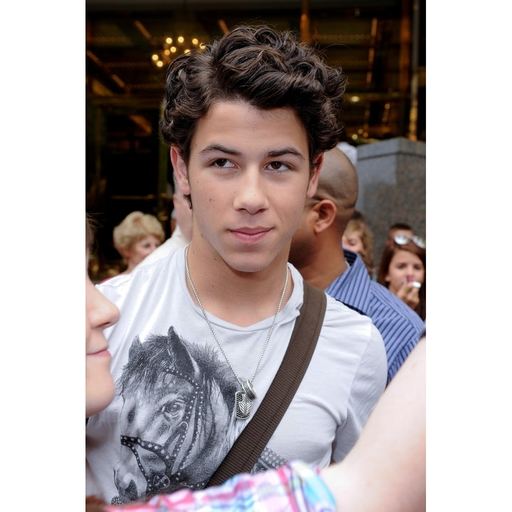 Nick Jonas Leaves His Midtown Manhattan Hotel Out And About For Celebrity Candids - Wednesday York Ny August Image 1