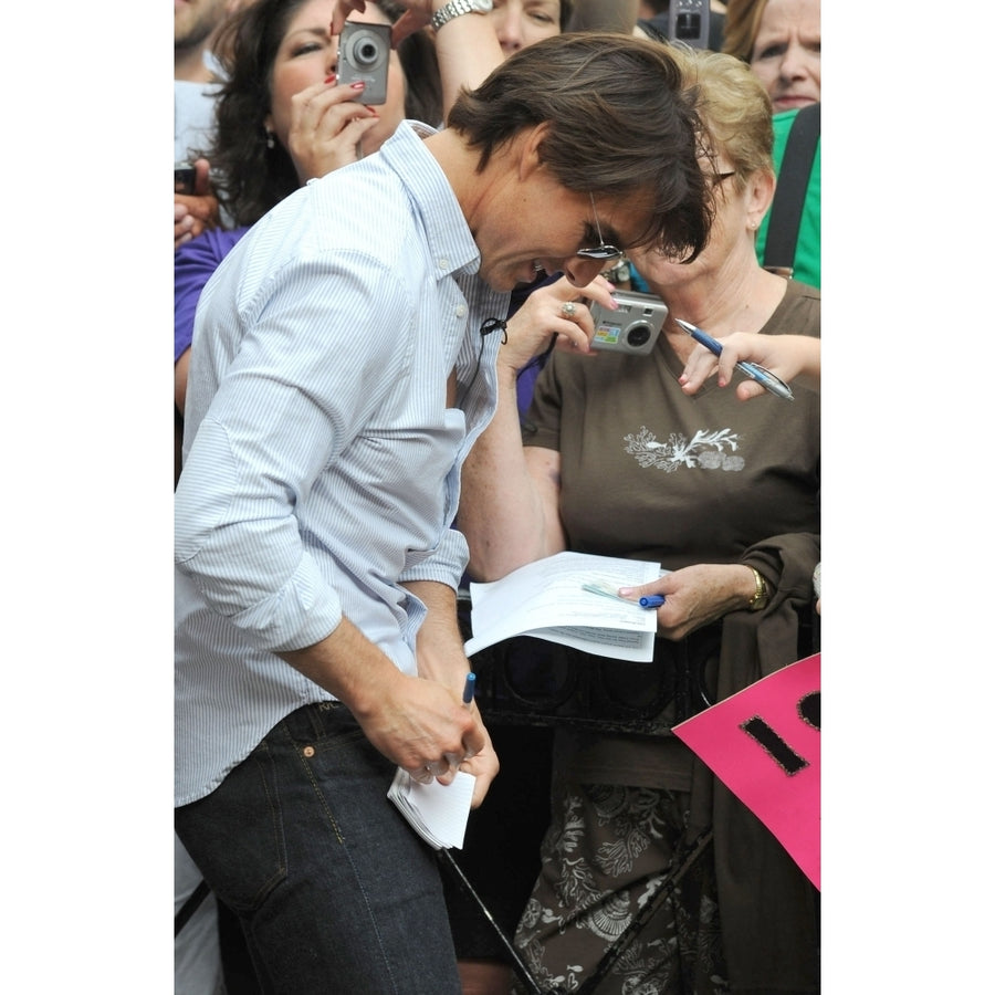 Tom Cruise At Talk Show Appearance For Good Morning America Celebrity Guests York Ny June 22 2010. Photo Image 1