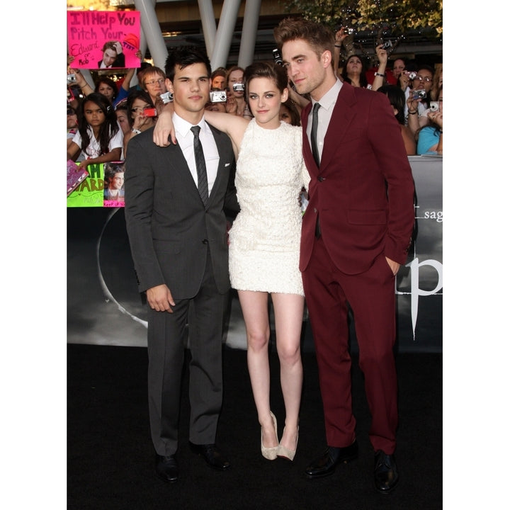 Taylor Lautner Kristen Stewart Robert Pattinson Image 1