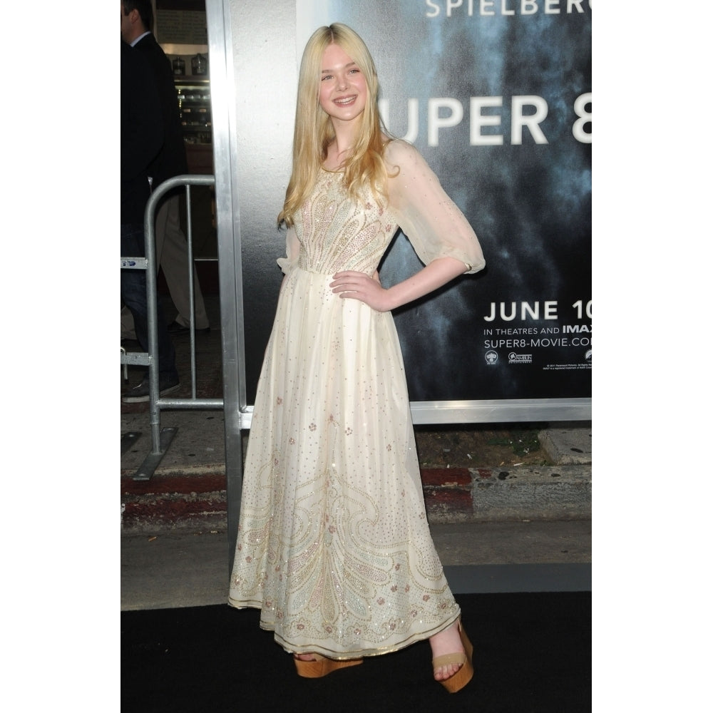 Elle Fanning At Arrivals For Super 8 Premiere Regency Village Theater Los Image 2